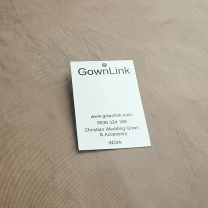 Side view of Groom Boutonniere Set showing pin attachment — GownLink CF110