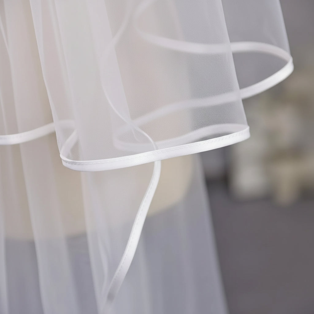 Back view of model in 4-Piece Bridal Combo Set — GownLink GOWNLINKS