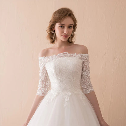 Lace Applique Wedding Dress Handmade,Sheer Sleeveless dress Delhi, New Delhi