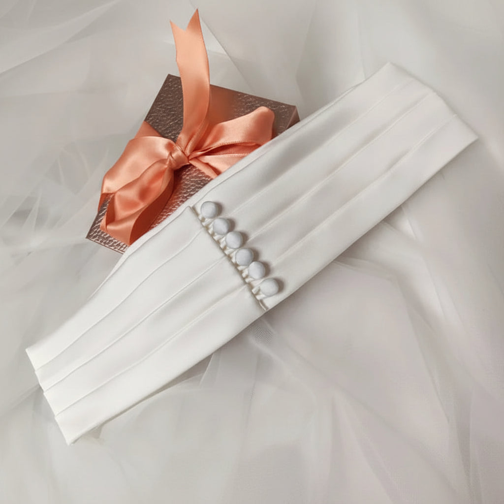Gowlink,s Bencailor  Satin Belt for wedding Dress Waist Belt Bride Formal Wedding Dress