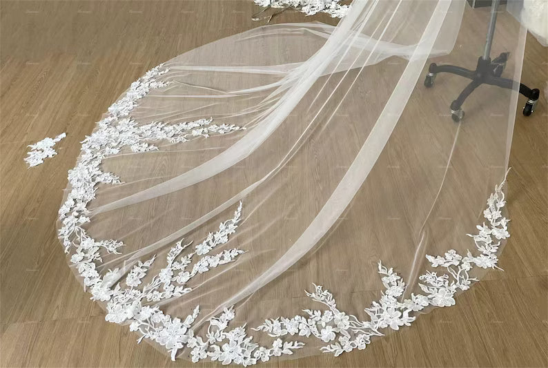 Gowlink,s  Wedding Detachable Train Long Tutu Maxi Lace Opening Front Skirt GL-NDT