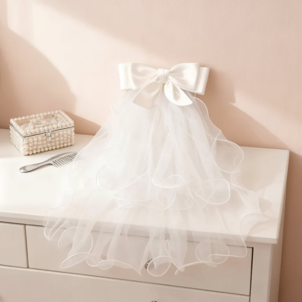 GownLink Bridal & Holy Communion Short Veil Code GLVHM16