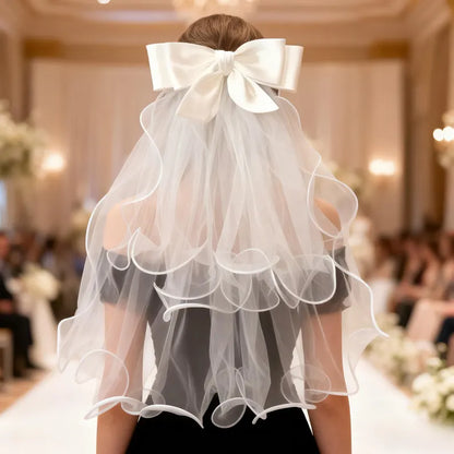 GownLink Bridal & Holy Communion Short Veil Code GLVHM16