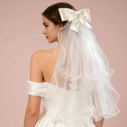 GownLink Bridal & Holy Communion Short Veil Code GLVHM16