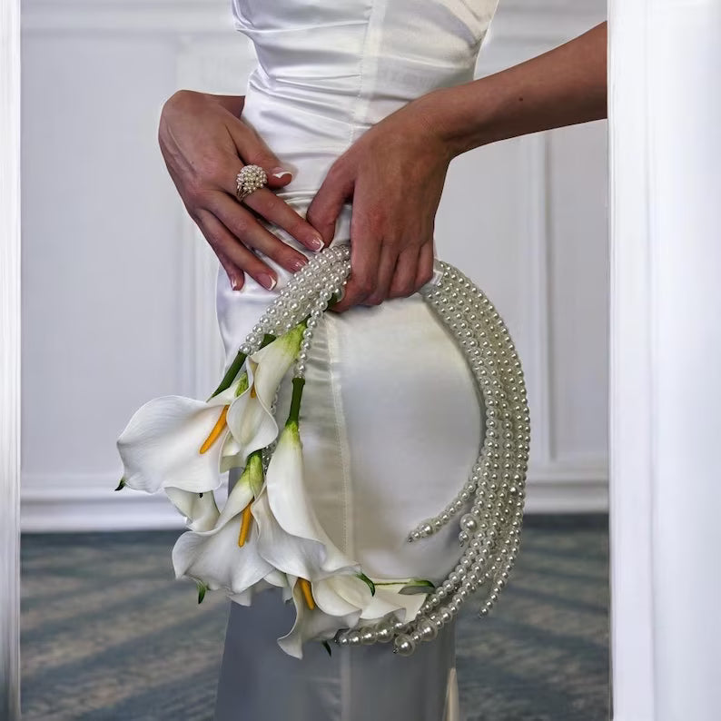 GownLink's Eternal Promise Roses Christian Wedding Bouquet B-125