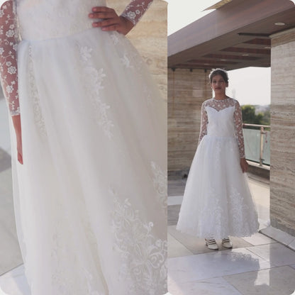 GownLink First Holy Communion Frock 11 Years  GLHLC- 10