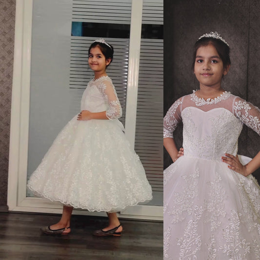 GownLink Holycommunion Dress for Your Little Princess HLCD30
