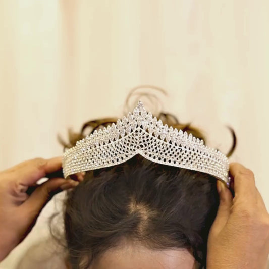 Traditional Christain Wedding Headpiece in Hyderabad