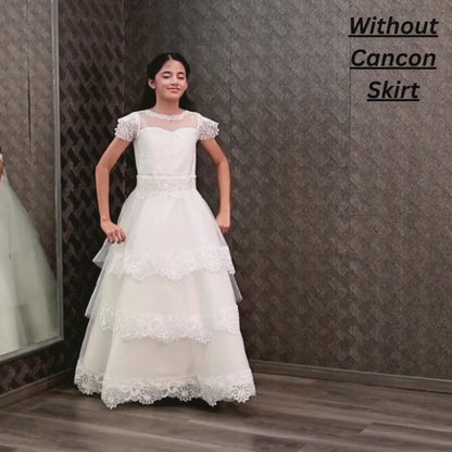 white first holy communion gown in Portland