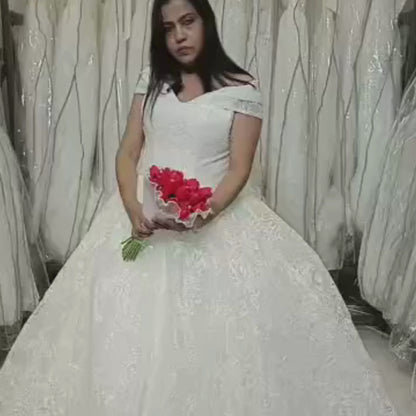 GownLink's Eternal Promise Roses Christian Wedding Bouquet B127