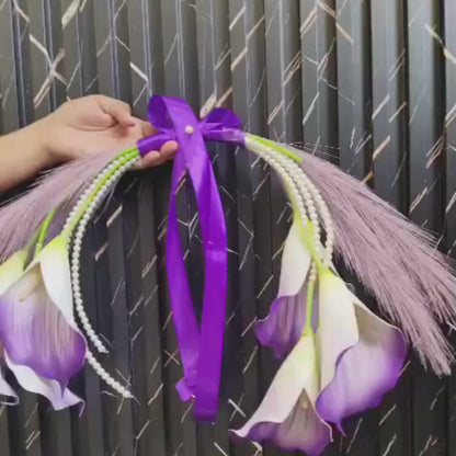 GownLink's Majestic Harmony Elegant Bridal Bouquet with Flowers B-Tulip