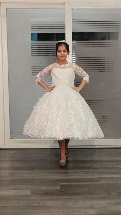 GownLink Holycommunion Dress for Your Little Princess HLCD30
