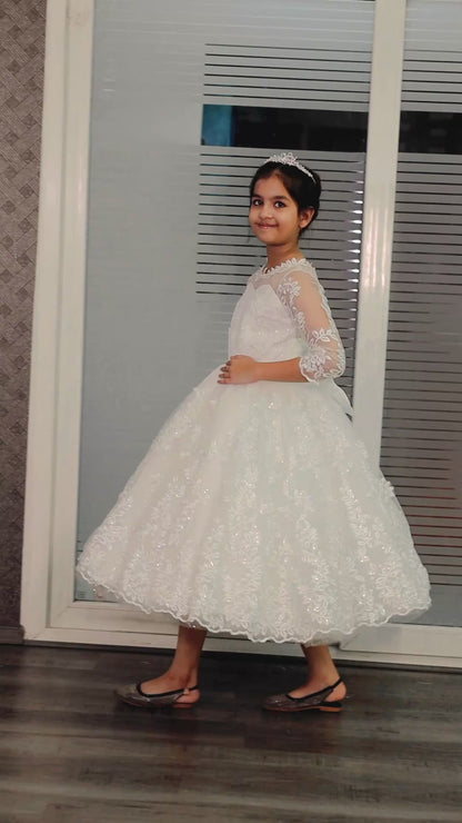 GownLink Holycommunion Dress for Your Little Princess HLCD30