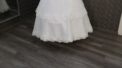 GownLink First Holy Communion Frock * 9 TO 14 Years HLC-Lotus