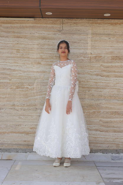 GownLink First Holy Communion Frock 11 Years  GLHLC- 10