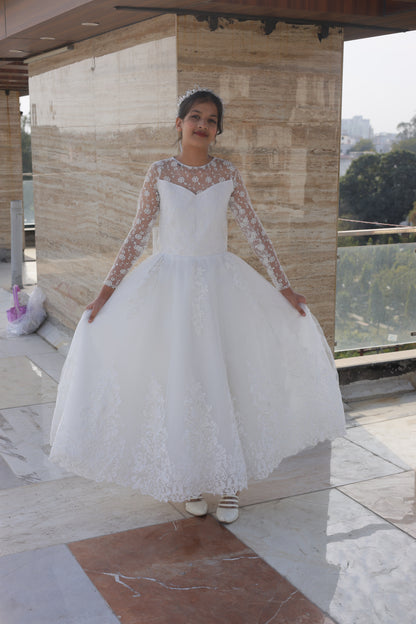 GownLink First Holy Communion Frock 11 Years  GLHLC- 10