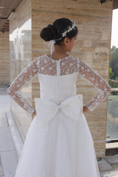 GownLink First Holy Communion Frock 11 Years  GLHLC- 10