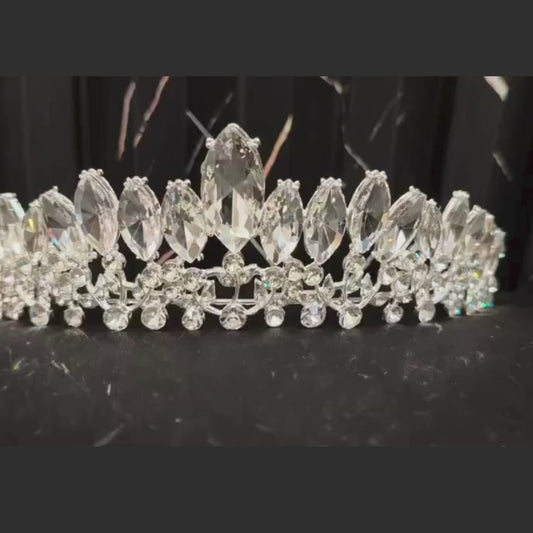 GownLink Bridal Crown With a touch of Stones GLAC020