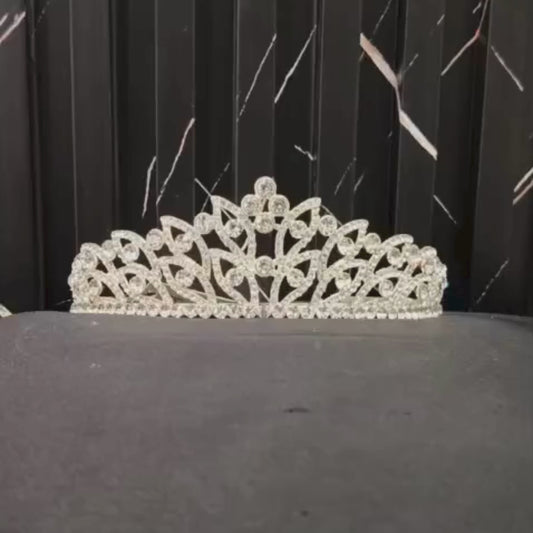 GownLink Luxury Bridal Crown With Exquisite Stonework GLAC02022