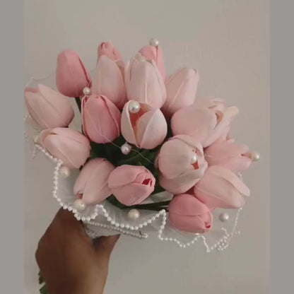 GownLink's Eternal Promise Roses Christian Wedding Bouquet B127