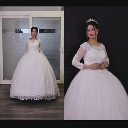 Catholic wedding dress for wedding in Gujrat