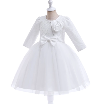 Christening Gown white long Sleeves, Saraikela India 