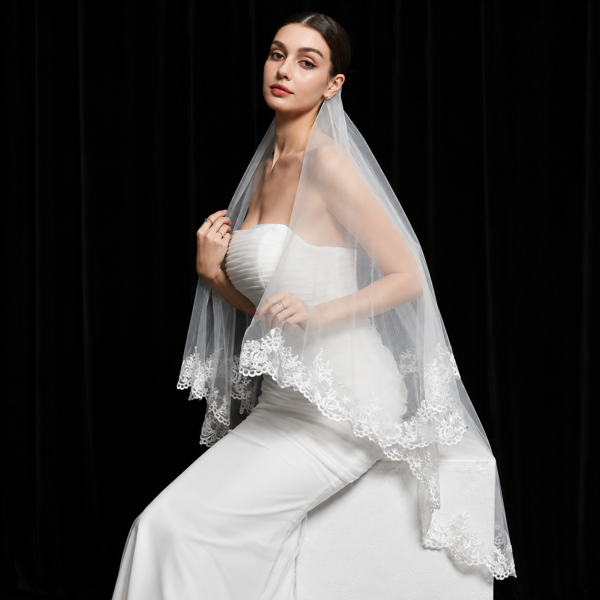 Long Bridal Veil — GLSVL1800 | GownLink