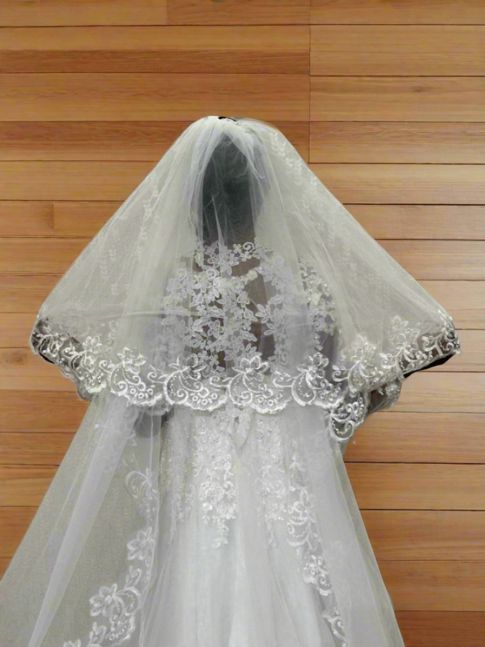 Full White wedding veil Kotyam